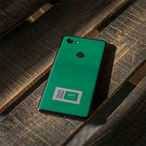 Saudi Arabia Soccer Flag Google Pixel 3 Skin